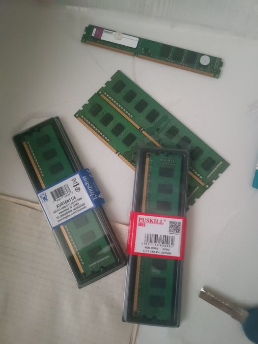 Operativkalar DDR3 4Gb