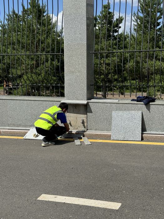 Ремонт фасада лестниц