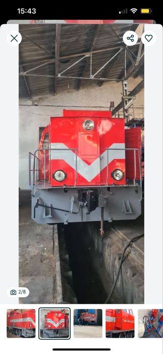 Тепловоз ТГМ-23Б 1982 года