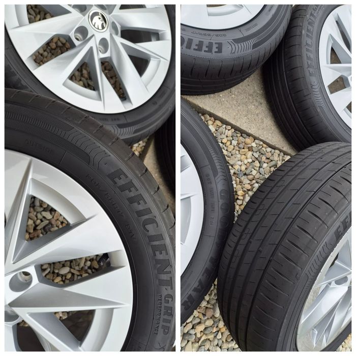 Roti/Jante NOI Skoda Octavia4 anvelope vara NOI 205 55 17 Good Year