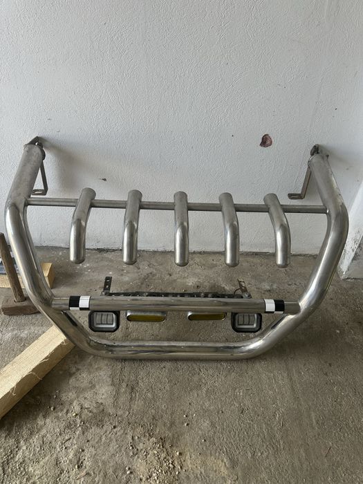 Bullbar inox cu suport de proiectoare crafter/sprinter