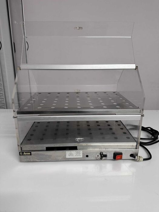 Vand vitrina calda Forcar 2 rafturi