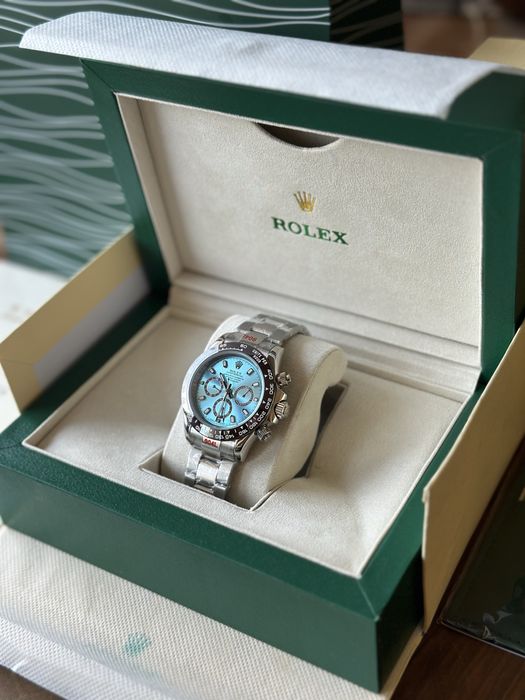 Rolex Daytona Cosmograph Blue In Platinum 40mm
