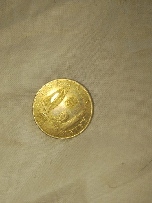 Moneda 50 beni revoluția din decembrie 1989