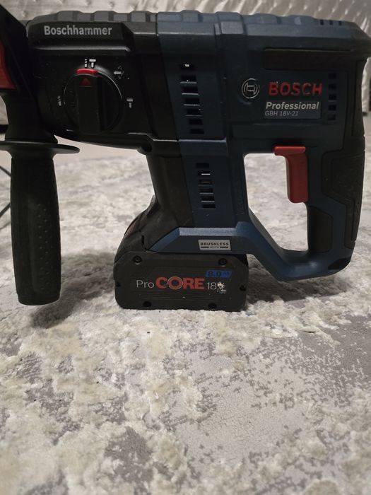SET BOSCH GBH 18V-21 Professional Set Complet - Ciocan Rotopercutor Br