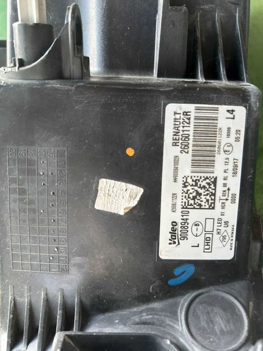 фар ляв Renault Megane IV халоген 2016-2021 г. #642S.