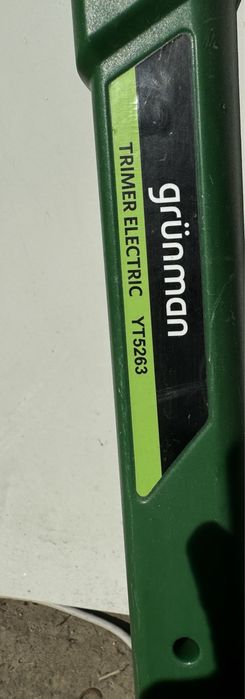 Trimmer electric Grunman, 250 W, diametru taiere 23 cm