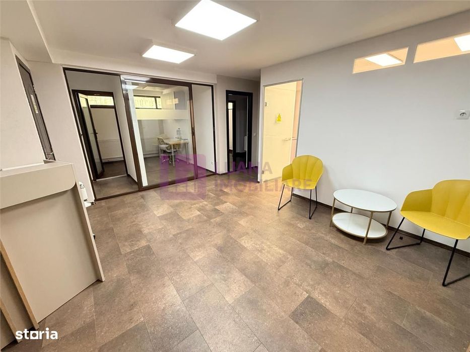 Spatiu comercial 70 mp de inchiriat | 4 incaperi | zona Centrala, Gold