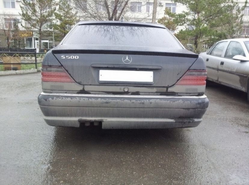 Бампер Mercedes W140 в стиле Wald Кабан