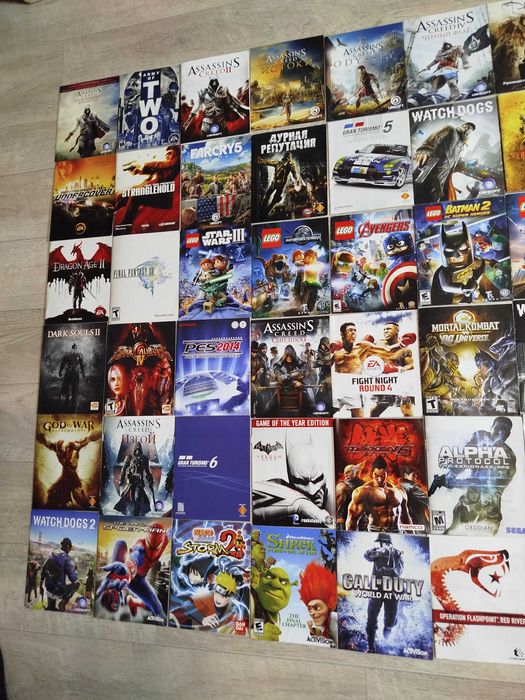 Playstation 3 ps3 буклеты мануалы