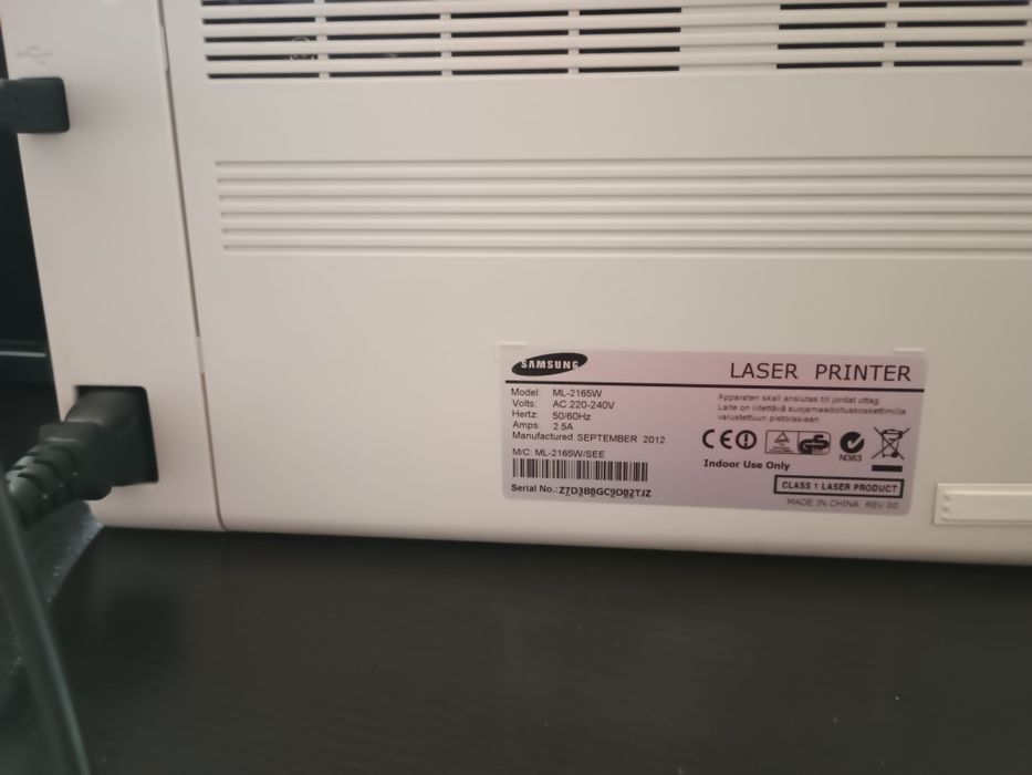 Imprimanta Samsung WIFI ML -2165W Laser