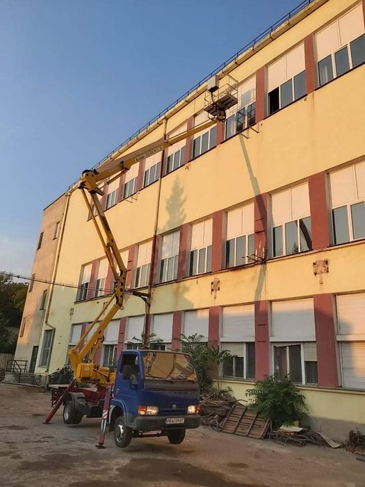 Услуги с автовишка 18 метра в Пловдив