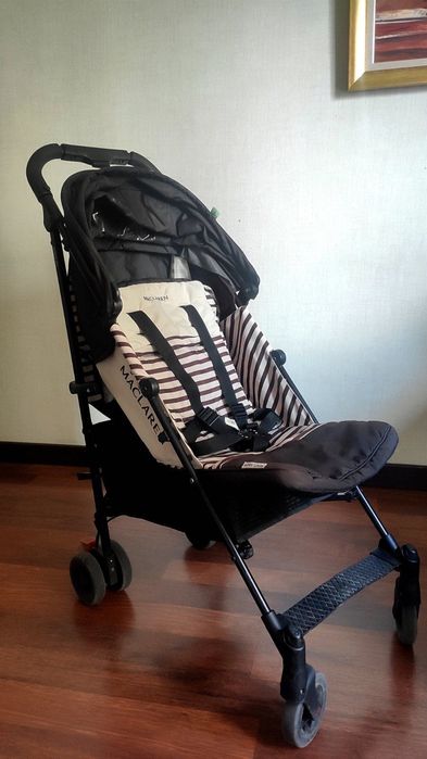 Количка MACLAREN 0м+ Quest Arc Railroad Stripe и зимен чувал