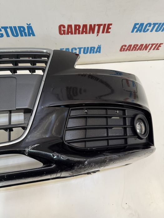 Bara spoiler fata spalatoare proiectoare Audi A4 B8 neagra negru LZ9Y