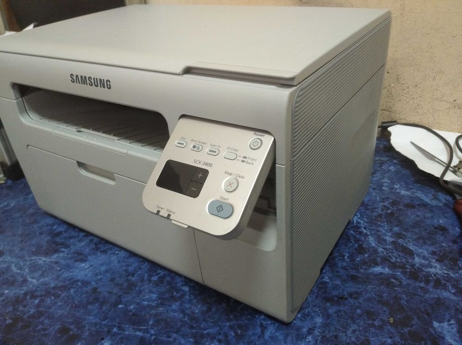 Нов!!! Лазерен принтер, скенер и копир 3 в 1 Samsung SCX 3400