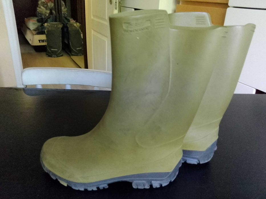 Гумени ботуши, 29/30; Зимни непромокаеми ботуши, 24 и 27, Декатлон