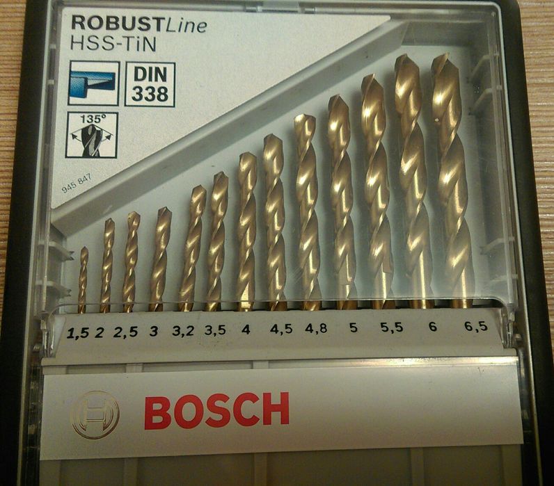 Титаниеви бургии BOSCH