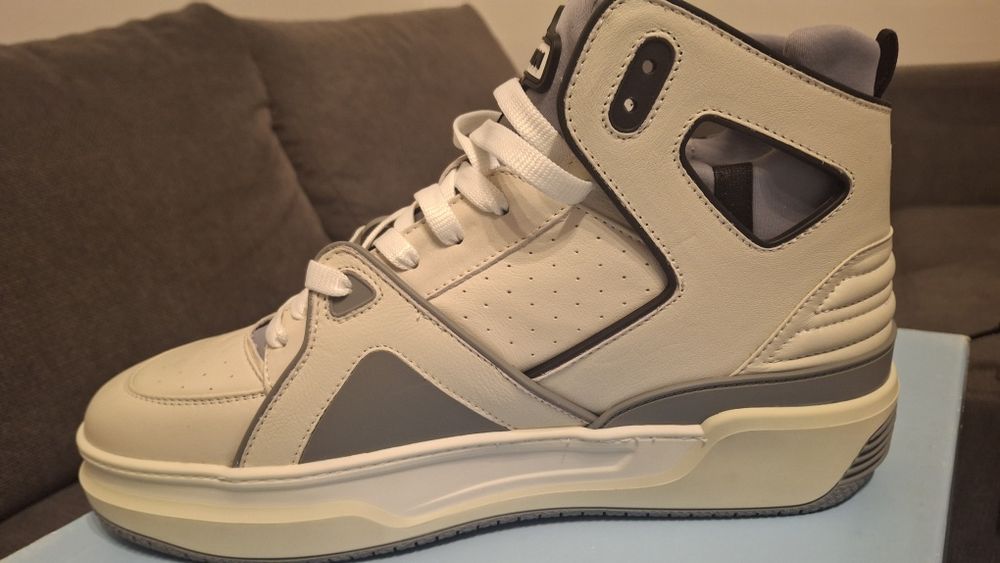 Just Don courtside panelled sneakers