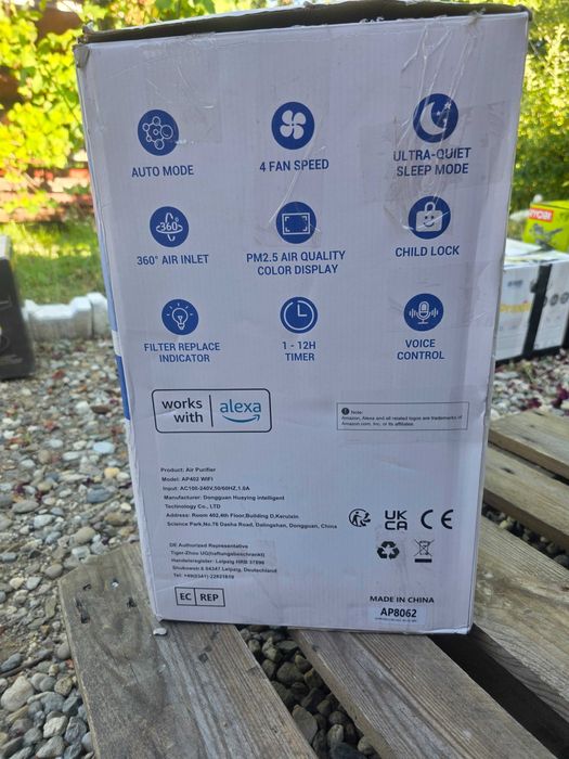 Purificator De Aer Multi Pentru Persoanele Alergice Cu Wifi/App