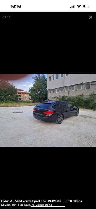 BMW 520d xdrive Sport line