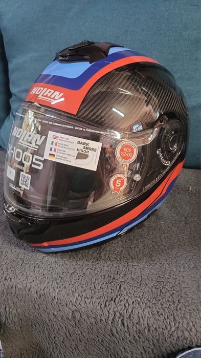 Casca Moto Flip-up Nolan X-1005 ultra carbon Grantour L