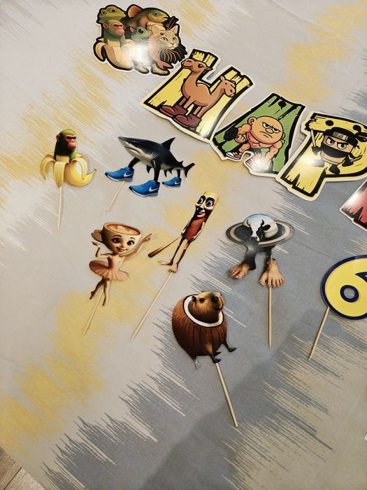 Банери и топери за рожден Ден Брейнрот