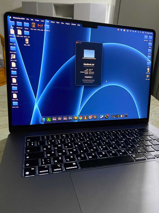MacBook Air M3 24/512 ёмкость 100%