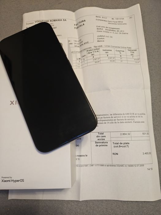 Xiaomi 17T 5G Nou 12GB Ram 256GB garantie 2 ani