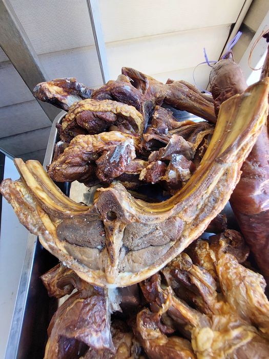 Мясо горячего копчения