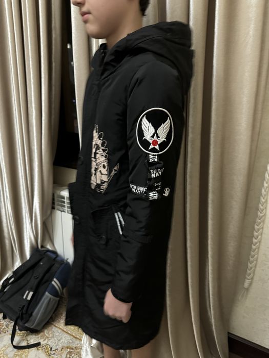 Куртка -пальто для мальчика 10 лет