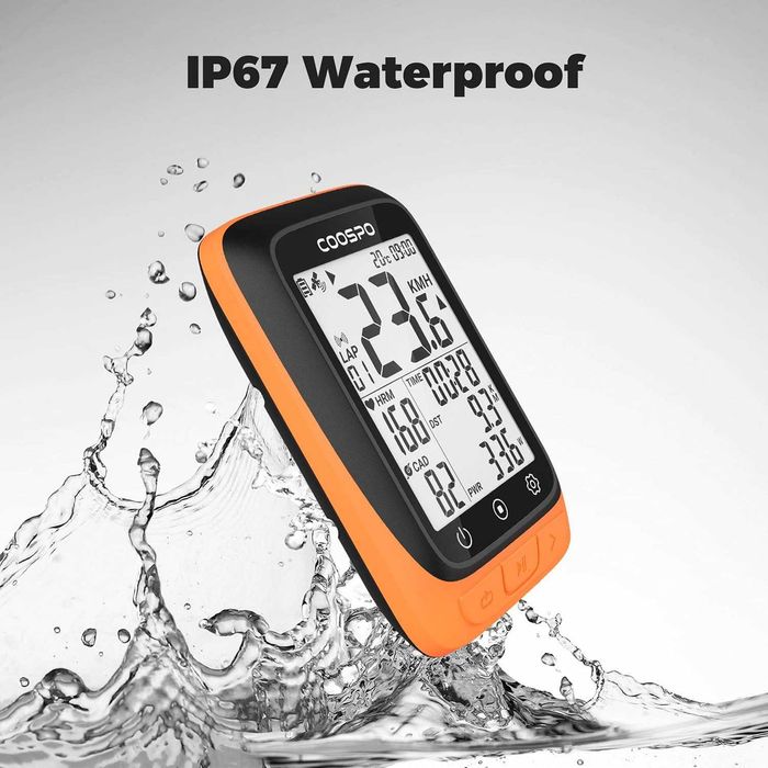 Велокомпютър CooSpo BC107 GPS ANT+ Bluetooth