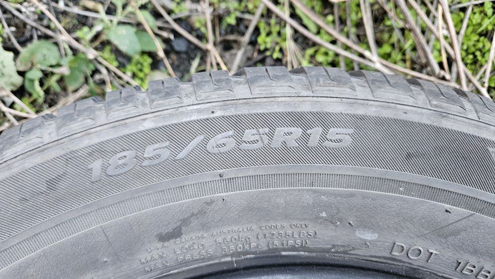 2бр гуми 185 65 15 ханкок