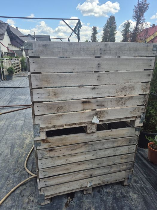 Box paleti lemn 100x120 h 100