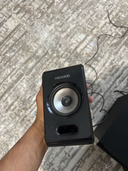 Компьютерные колонки Microlab M501 черный