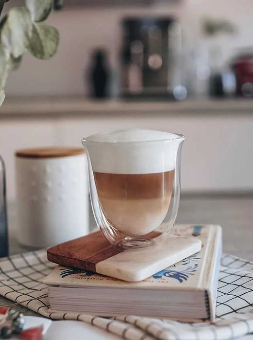 DeLonghi набор стаканов DLSC301 (6шт) Creamy Collection