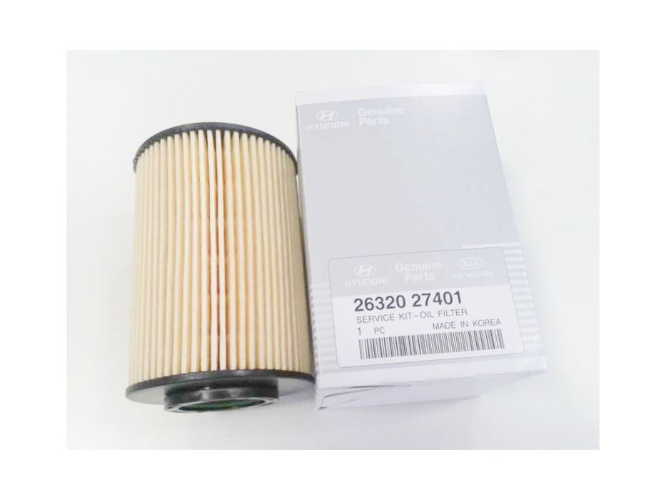 Filtru Ulei original Hyundai 2632027401, Hyundai Grandeur 202011, I30, 202012, Santa Fe 202012, Sonata 202010, Tucson 202010, Kia Carens 202013