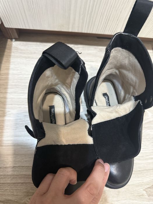 Кожаные ботинки, 35 размер (демисезон)