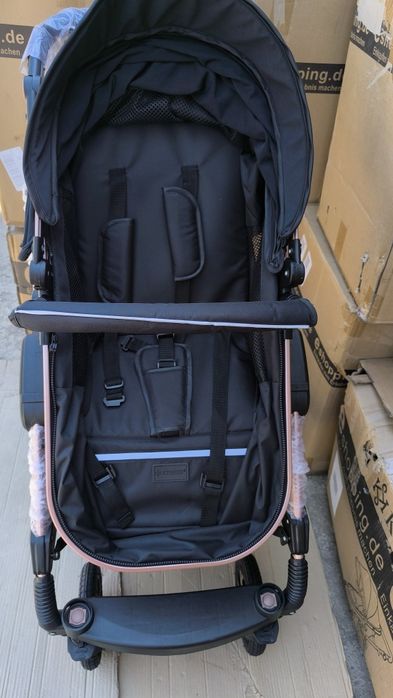 Комбинирана количка 3 в 1 вкл. кош за новородено/кола, зимен/летен кош