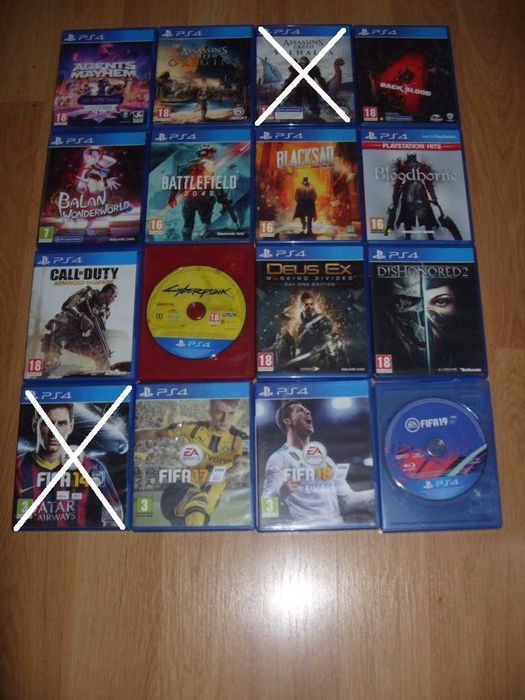 Игри за PlayStation 4, PS4 Част 1 - 10 € за брой