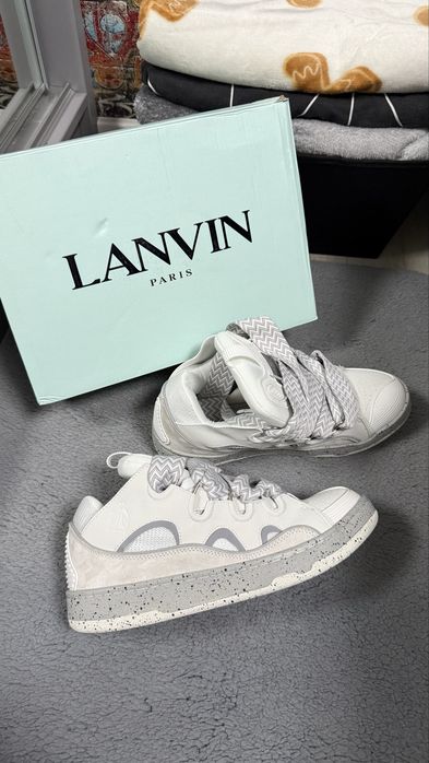 Lanvin Curb White Oreo