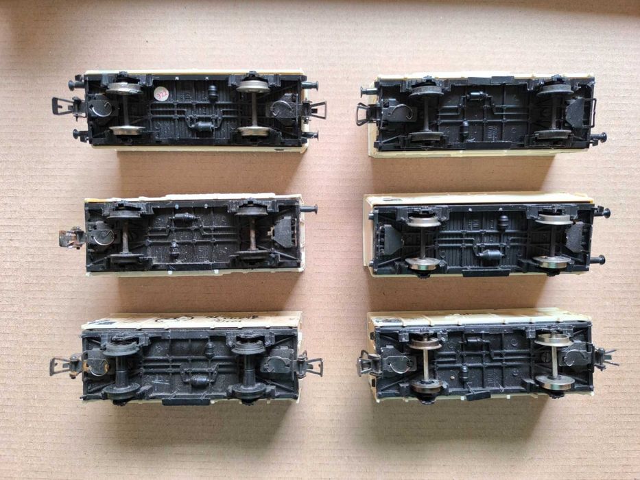 Хладилни вагони за влакче PIKO мащаб H0 (1:87) - 6 бр.