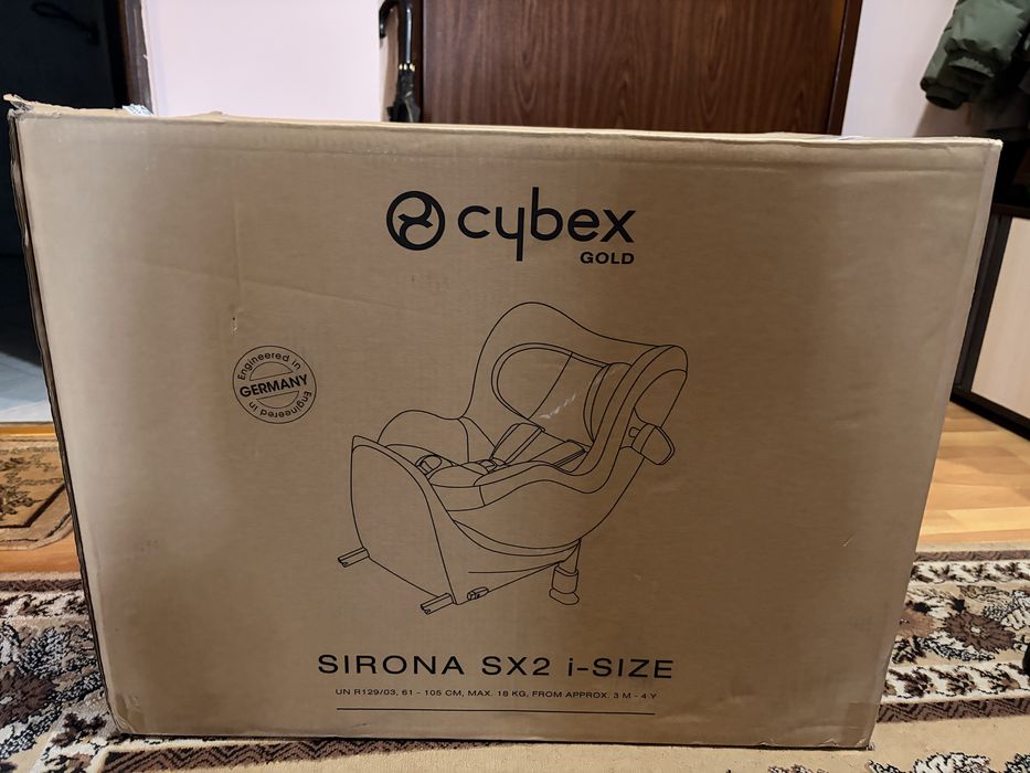 CYBEX Стол за кола с база (61-105см) SIRONA SX2 I-SIZE