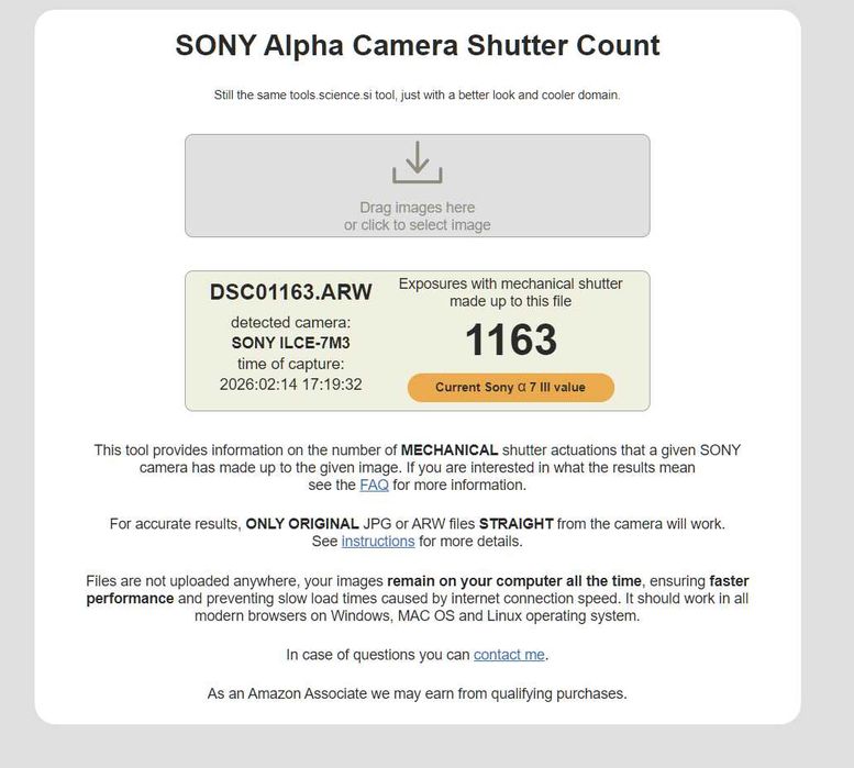 Sony A7 3 на 1163 кадъра с 32 месеца гаранция