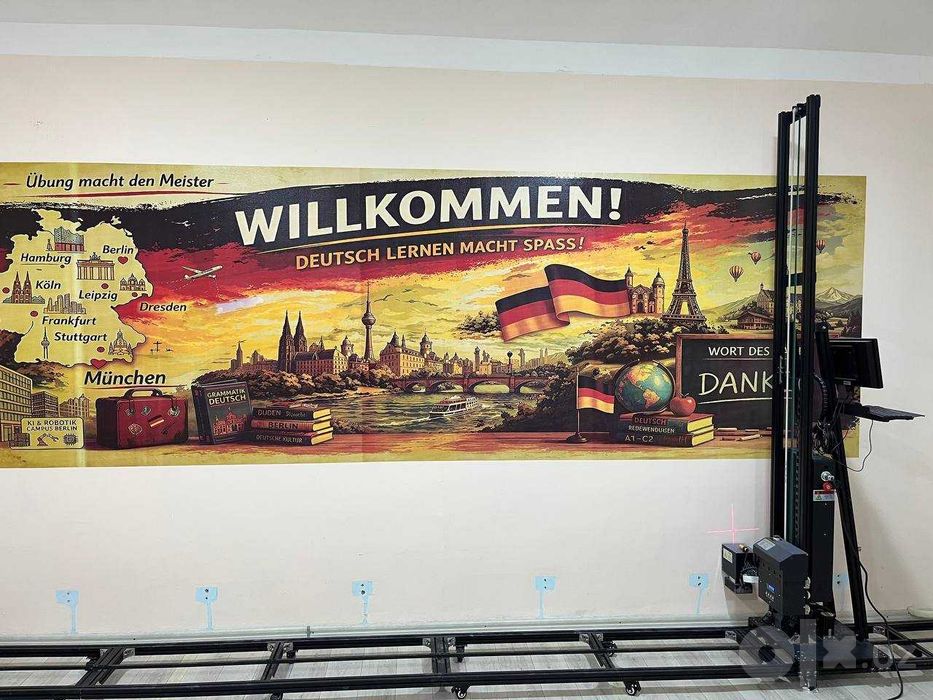 3D WALL Printer, Devorga rasm chizish printeri