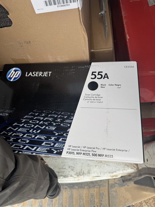 Картридж HP55a черный