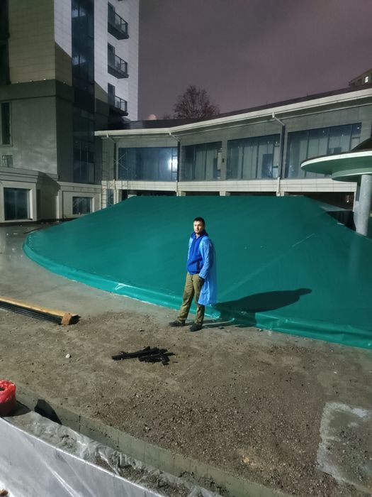 Банерь и тент установка киламиз