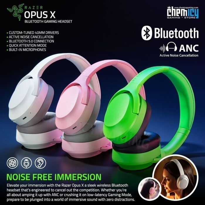 Razer OPUS X/ANC СКИДКА Беспроводные Наушники/Гарнитура