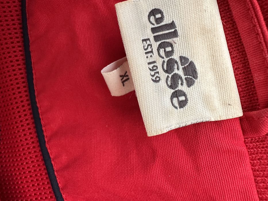 Geaca ELLESSE cu Guler Rosu Barbati | Marime XL