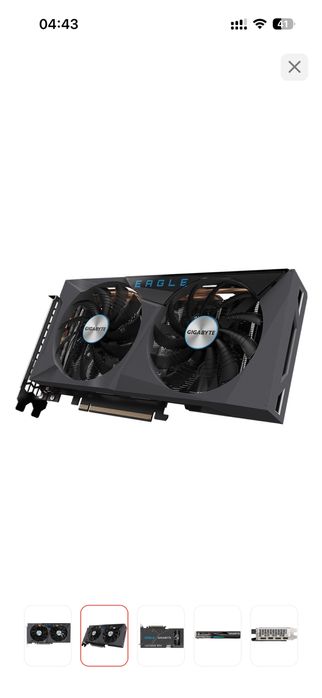 Видеокарта RTX 3060 Eagle