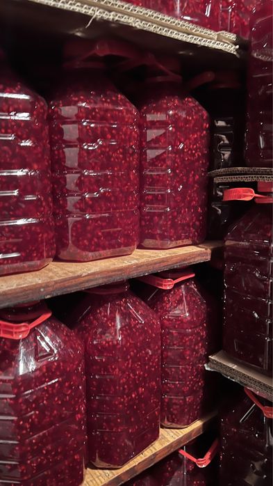 Варенье, малина клубника